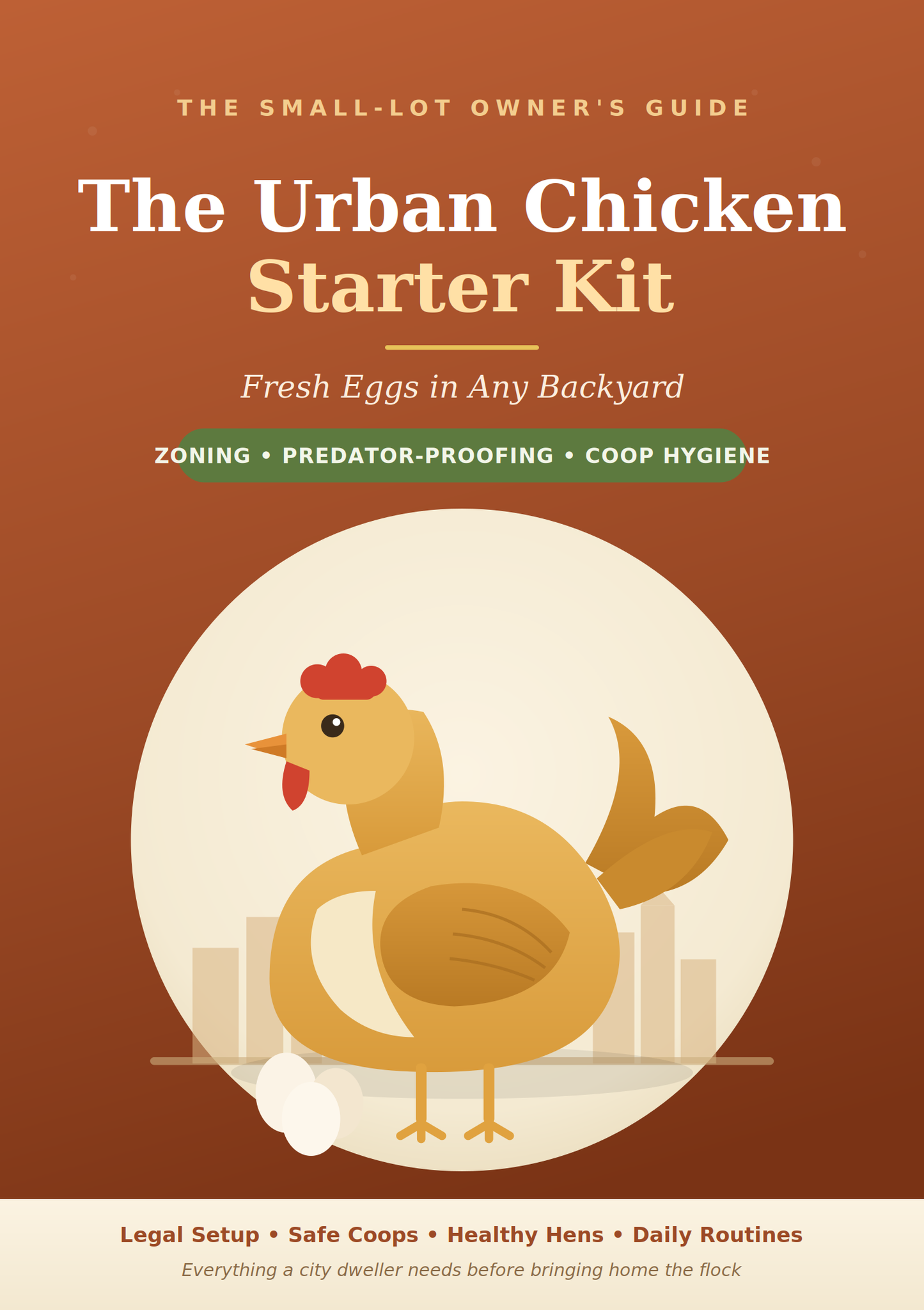 The Urban Chicken Starter Kit — Fresh Eggs in Any Backyard